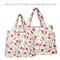 Wrapables Large & Small Foldable Tote Nylon Reusable Grocery Bags, Set of 2